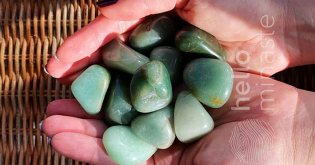 aventurine healing stone tumbled outdoor shooting min cover