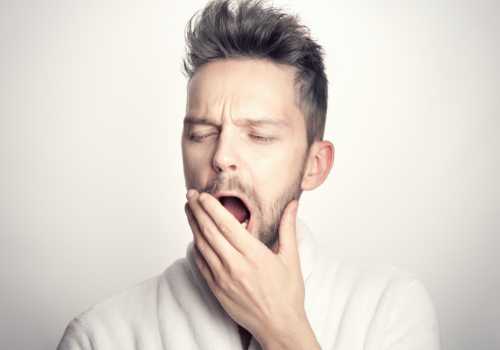 man yawning fear of sleep