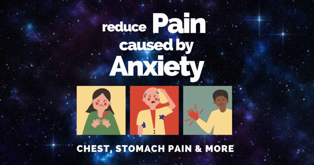 Reduce pain caused by anxiety blog cover photo